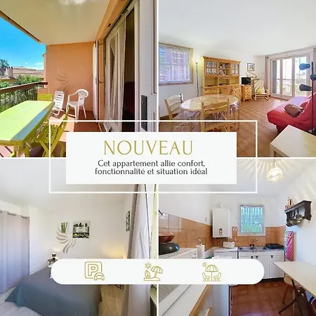 Otentic Flamant 4 People - 1 Bedroom - Parking